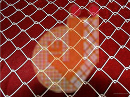 Chain link fencing